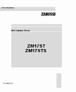 Zanussi Microwave Oven ZM17ST-page_pdf